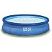 8' x 30 EASY SET SOLID BLUE POOL (WITH DVD) [Toy]