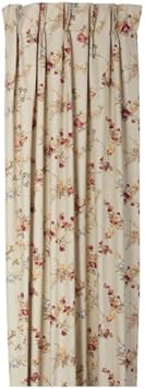Fireside Floral Pinch Pleated Thermal Insulated Drapes