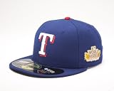 MLB Texas Rangers 2011 Youth World Series Onfield Side Patch Cap (Navy, 6 5/8)