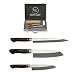 Kitchen & Housewares : Iron Chef 3 Piece Cutlery Set w/traveling case - Home and Garden > Kitchen > Cutlery