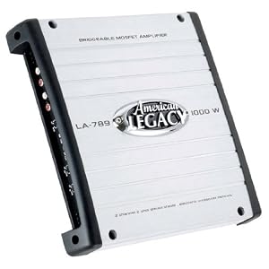 LEGACY LA789 1000 Watt 2 Channel Bridgeable MOSFET Amplifier