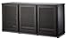 Salamander Designs SB337B/B Synergy Triple A/V Cabinet with Three Doors