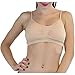 ToBeInStyle Women's Pack of 6 Seamless Stretchy Wire-Free Padded Sports Bra