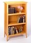 Winsome 91348 Honey Maple Beechwood SHELF BOOKCASE 3-TIER TOSCANA