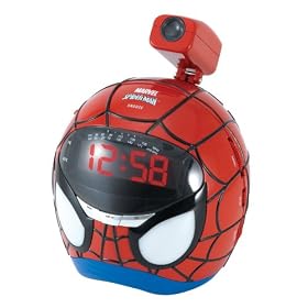 Spiderman  Clock Radio Projector