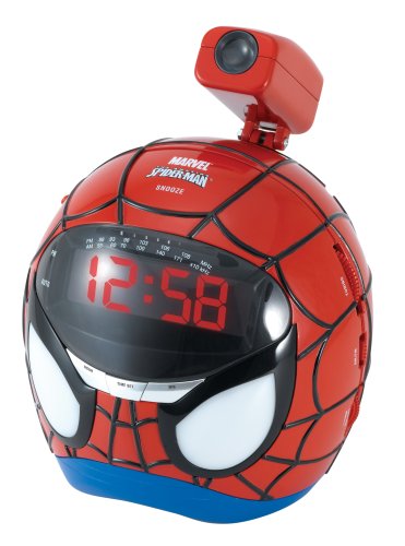 Spiderman  Clock Radio Projector Picture