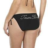 Xhilaration Team Bride Side-Tie Swim Bottoms - Black