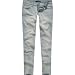 LEVI'S 524 Too Superlow Womens Skinny Jeans - Icy Water