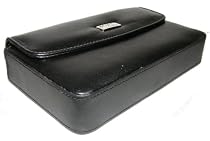 Navman S50/S70/S90i Leather Flip Carry Case / Cover / Bag