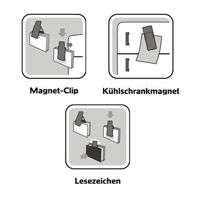 Magnetisches Lesezeichen Set