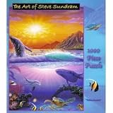 Steve Sundram 1000 Piece Puzzle Golden Sunrise