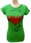 Heart Music Earphone Graphic T-Shirt