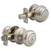 Kwikset 99910-034 Signatures Juno Knob SmartKey Combo Pack, Satin Nickel