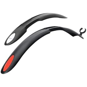 Polisport Colarado Wheel Clip On Mudguard Set - 24/26-Inch