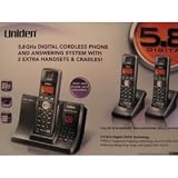 Uniden TRU12803 5.8GHz Digital Cordless Phone with Answering System