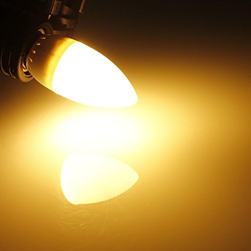 12XE14 2835 SMD 3W Warm White LED Candle Bulb Lamp AC 200-240V