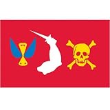 Pirate - Christopher Moody - Flag 3ft x 5ft Printed Polyester