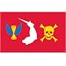 Pirate - Christopher Moody - Flag 3ft x 5ft Printed Polyester