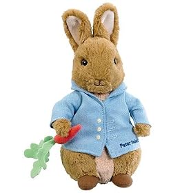 Beatrix Potter Cuddly Peter Rabbit 22cm
