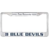 Duke Blue Devils NCAA Chrome License Plate Frame