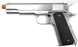 WE 1911 Metal Gas Blowback Gun SILVER WE 1911 Metal Gas Blowback Gun SILVER