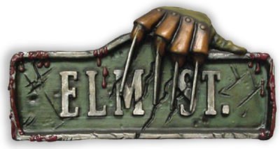 Nightmare on Elm Street Halloween Sign Prop
