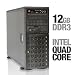 CybertronPC XVC9082 Imperium Tower Server - 2x Intel Xeon Quad Core 2.26GHz, 12GB DDR3 ECC, 4x 750GB Hot-swap RAID Edition HDD, RAID 5, DVDRW, 2x Gigabit LAN, 800W PSU, IPMI 2.0, Windows Server 2008