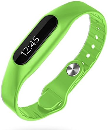 Fitness Tracker, Linstore Bluetooth Wireless + Sleep Waterproof Smart Watch Wristband Braceket (green)