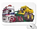 IVECO LOWLOADER KOOLART Maus-Pad / Matte (NACH KUNDENWUNSCH VERZIERT)674