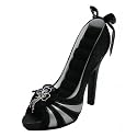 Black Ring Holder Shoe / Organizer - High Heel Pump