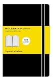 Produkt-Bild: Moleskine Squared Notebook Soft Cover XLarge: Mit Falttasche f&uuml;r Notizen. Gummiband-Verschlu&szlig;