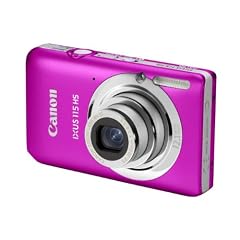Canon IXUS 115 HS Digitalkamera (12 Megapixel, 4-fach opt. Zoom, 7,6 cm (3 Zoll) Display, Full HD, bildstabilisiert) pink