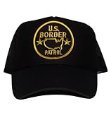 Vintage Trucker Law Enforcement Hat Adjustable - Border Patrol