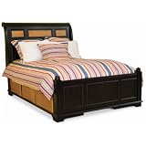 Hooker Furniture Island Retreat Sleigh Bed Black - HOOK673-9