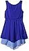Amy Byer Girls' Sleeveless Colorblock Dress with V Hem