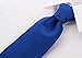 Scott Allan Mens Striped Blue Necktie - Navy Blue Ties
