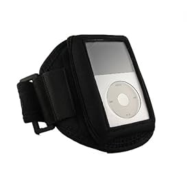 iPod Classic with Video (80gb, 160gb) Armband (Black) - Prime & Super Saver Eligible When Purchased from Aztech Accessories