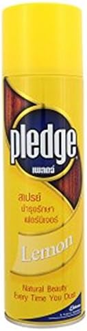 Pledge Spray Maintenance of Wooden Furniture, Leather and Vinyl Smell Lemon 397g.