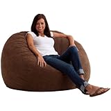 Comfort Research 4-Foot Large Fuf in Comfort Suede, Espresso