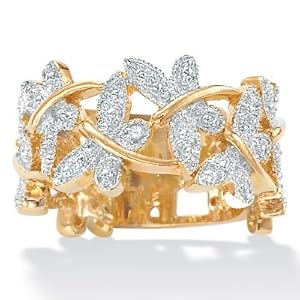 Sterling Silver Butterfly Ring