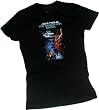 Star Trek III The Search for Spock Movie Poster Crop Sleeve Fitted Juniors T-Shirt