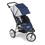 Baby Jogger City Classic Single Stroller - Navy/Silver