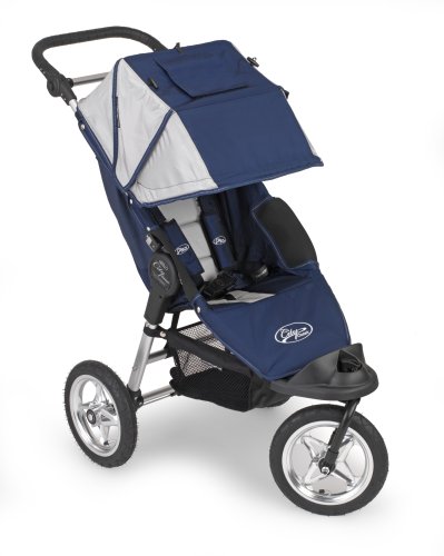 Baby Jogger City Classic Single Stroller - Navy/Silver