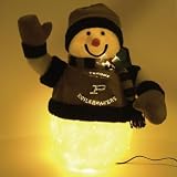 NCAA Purdue Boilermakers Fiber Optic Snowman 16