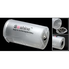 AA to D Battery Cell Converter Adaptor Holder: Home &amp; Kitchen