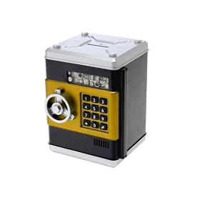 Wanted Bank Safe Electronic with Sound and Lights