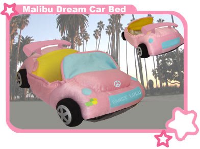 Malibu Dream Car Shape Dog Cat Pet Bed