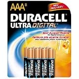 Duracell Ultra Batteries for Photo/Electronic Devices, Size AAA (8 Batteries)