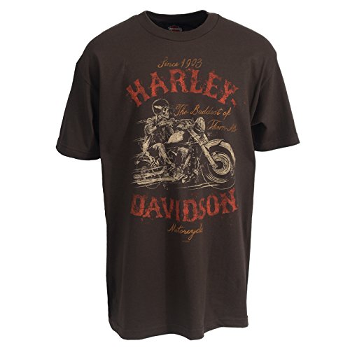 H-D Men's Tee - The Baddest | Eagle Custom Overseas Tour