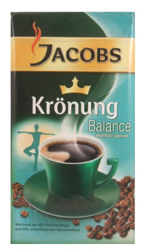 Jacobs Coffee Kronung Balance Ground Coffee, (Pack of 3)